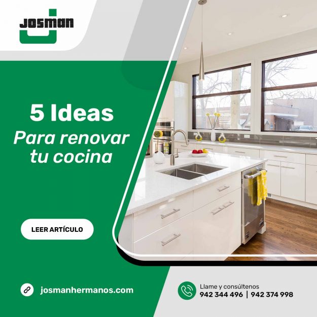 5 IDEAS PARA RENOVAR TU COCINA EN SANTANDER